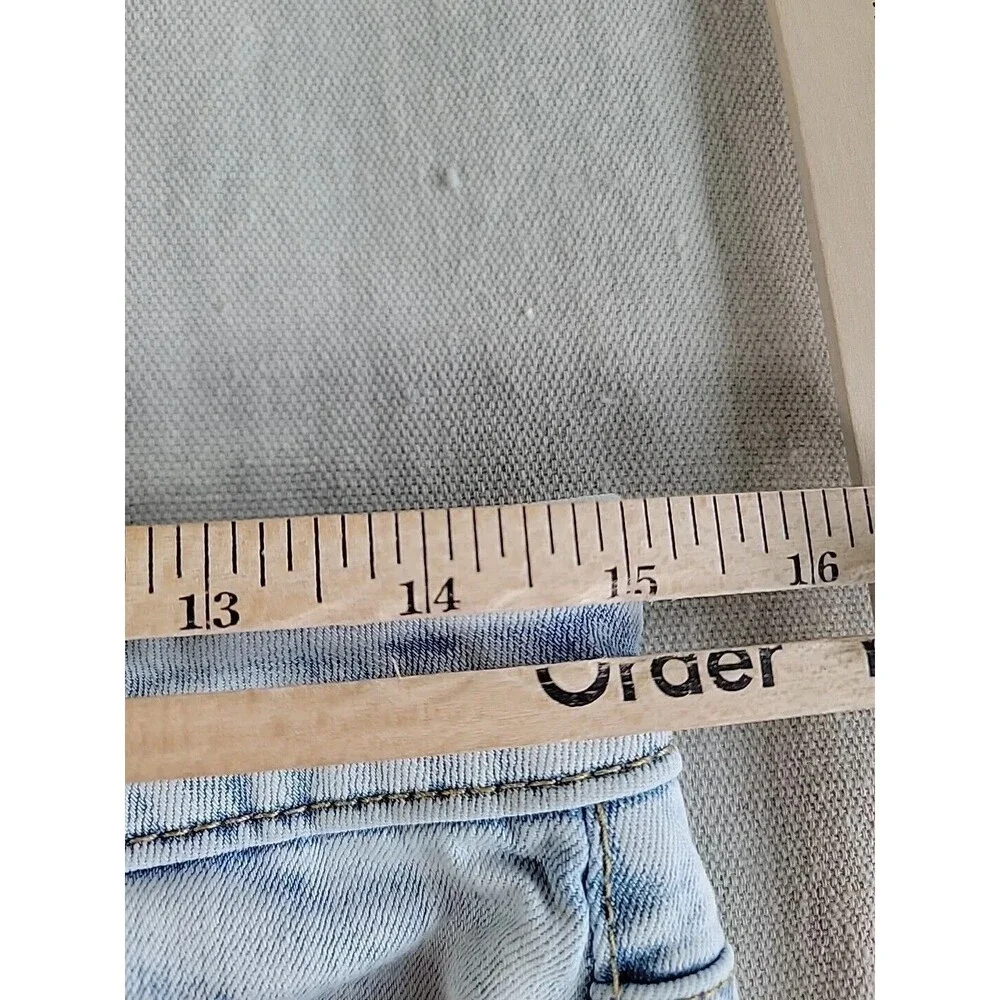 American Eagle Outfitters Jeans Mens 30x33 Skinny Extreme Flex‎ Distressed Blue